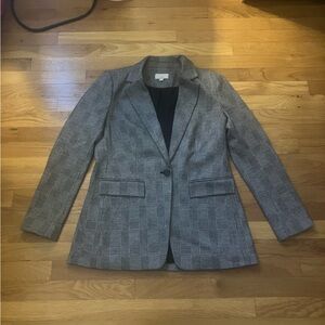 Loft check blazer